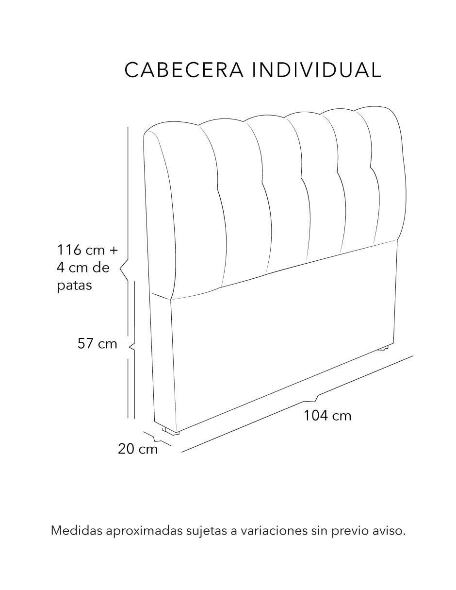 Cabecera Nube de madera y tela 2