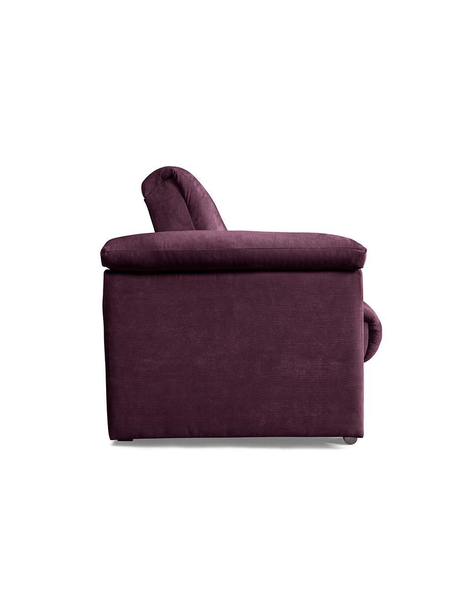 Sofá cama mercury memory foam de velvet 4