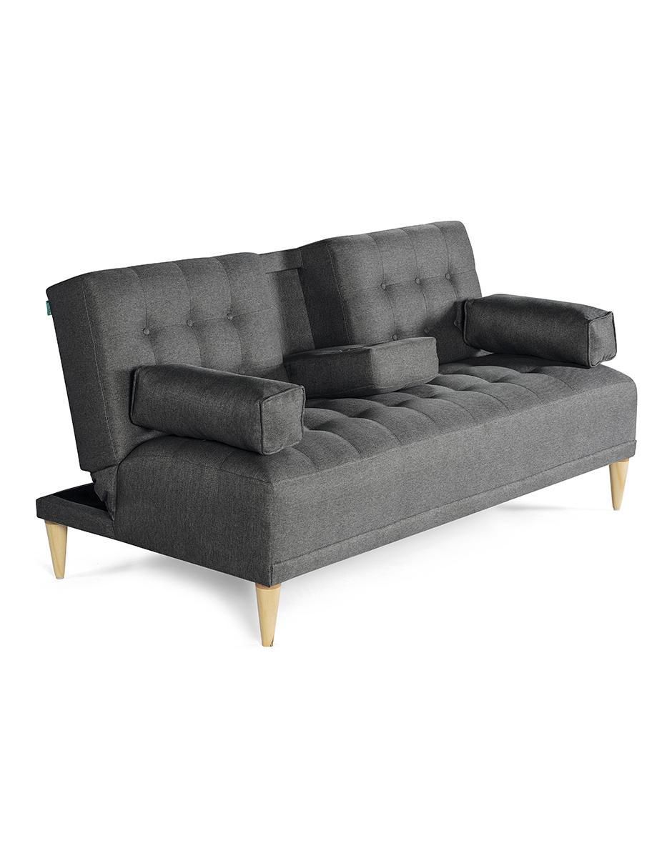 Sofá cama armable Queen Makora de lino