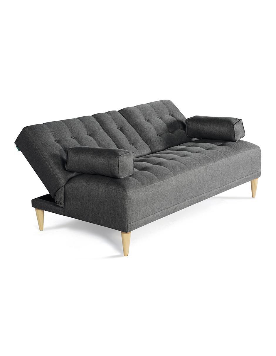 Sofá cama armable Queen Makora de lino