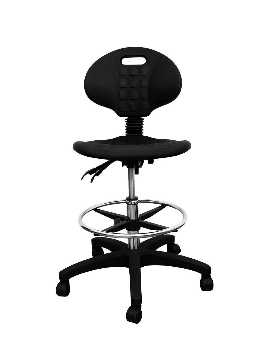 Silla de plástico y metal 2