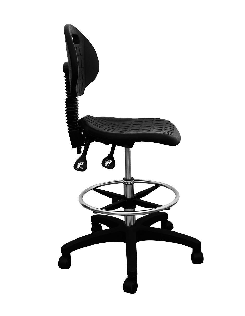 Silla de plástico y metal 3