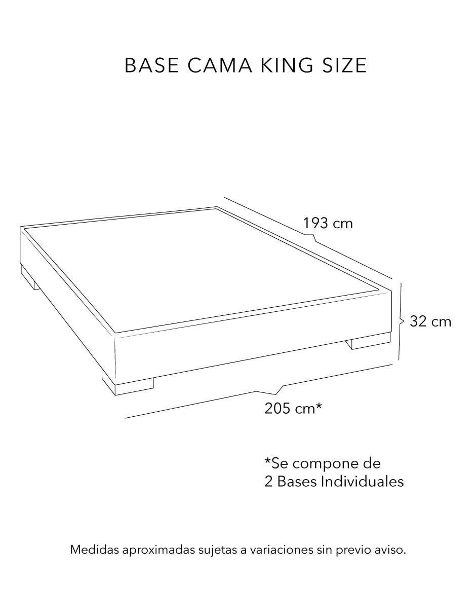Base para cama de madera pino