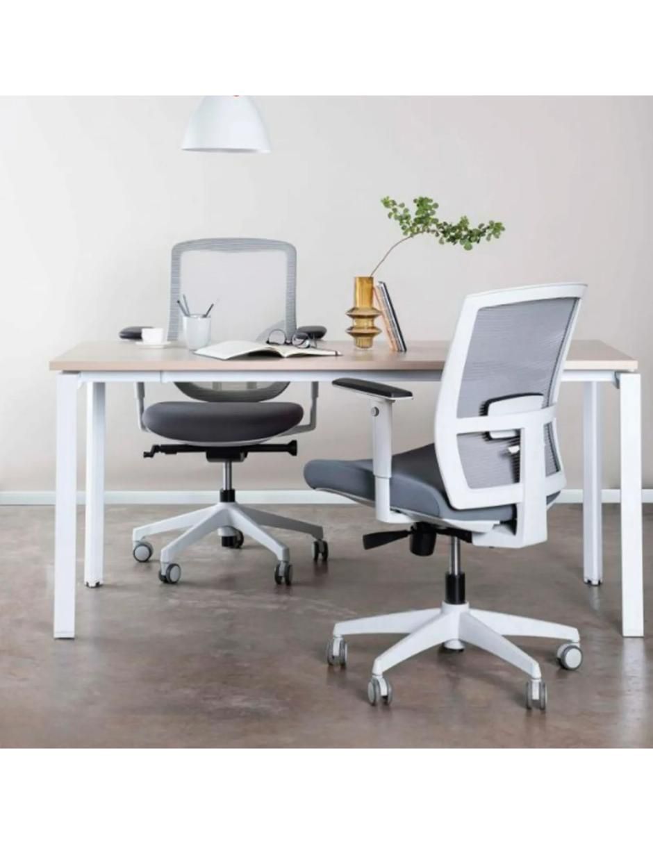 Silla escritorio Ergonómica Taylor Gris Claro 4