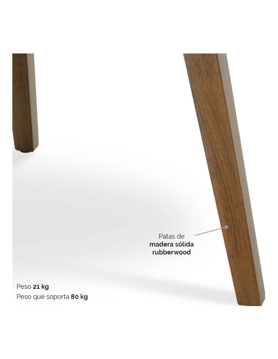 Mesa de comedor armable Tef 5