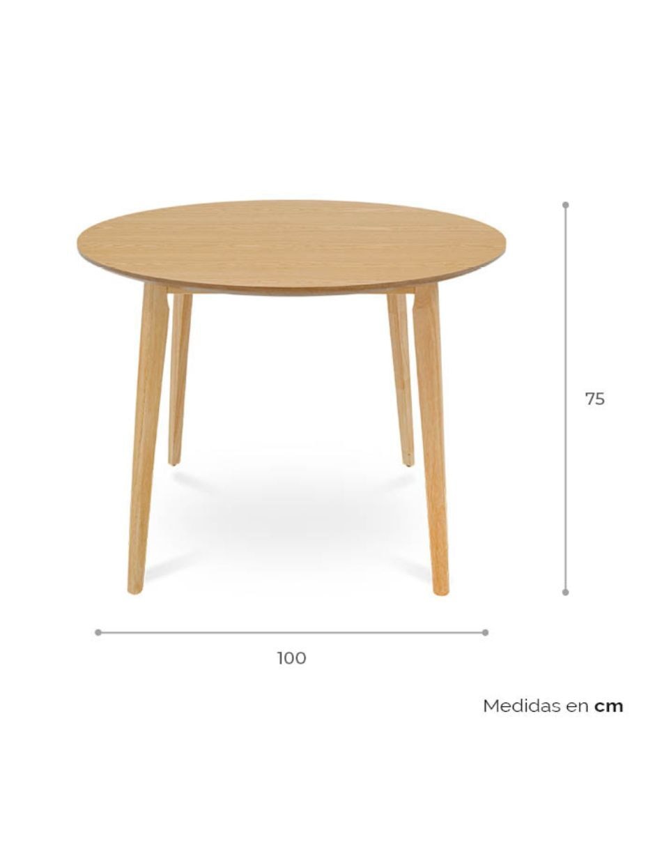 Mesa de comedor armable Sae 5