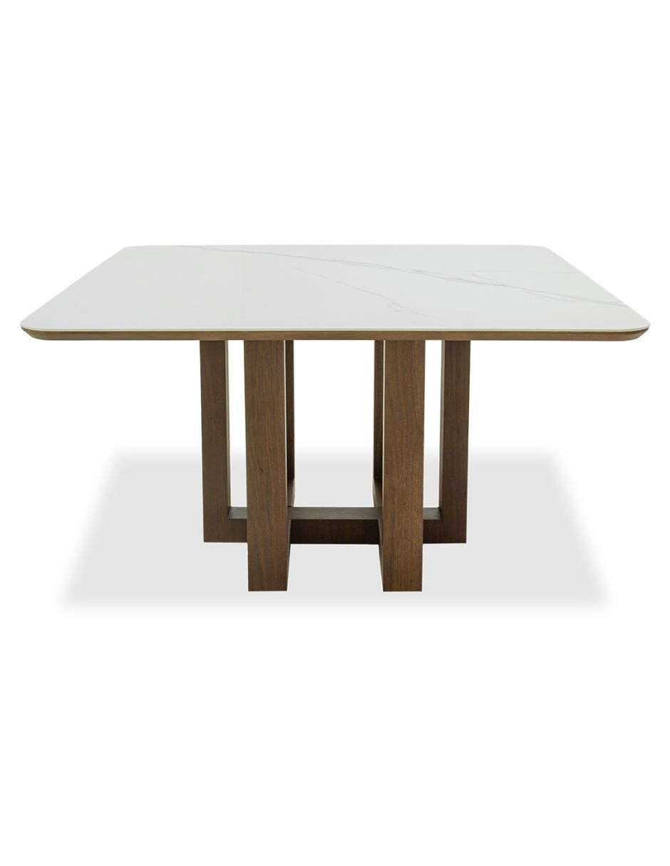 Mesa de comedor armable Apik de madera