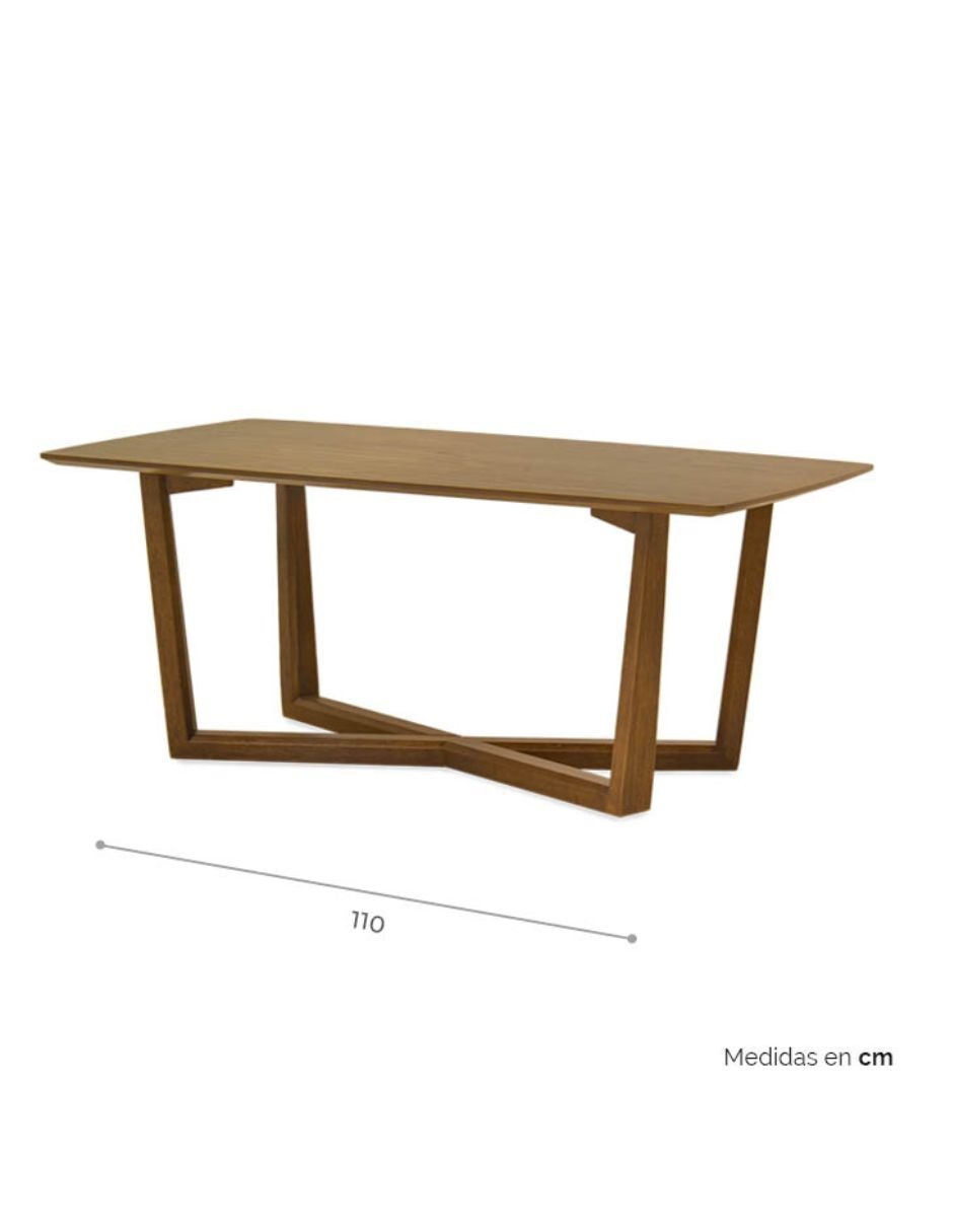 Mesa de centro armable Vime de madera 6