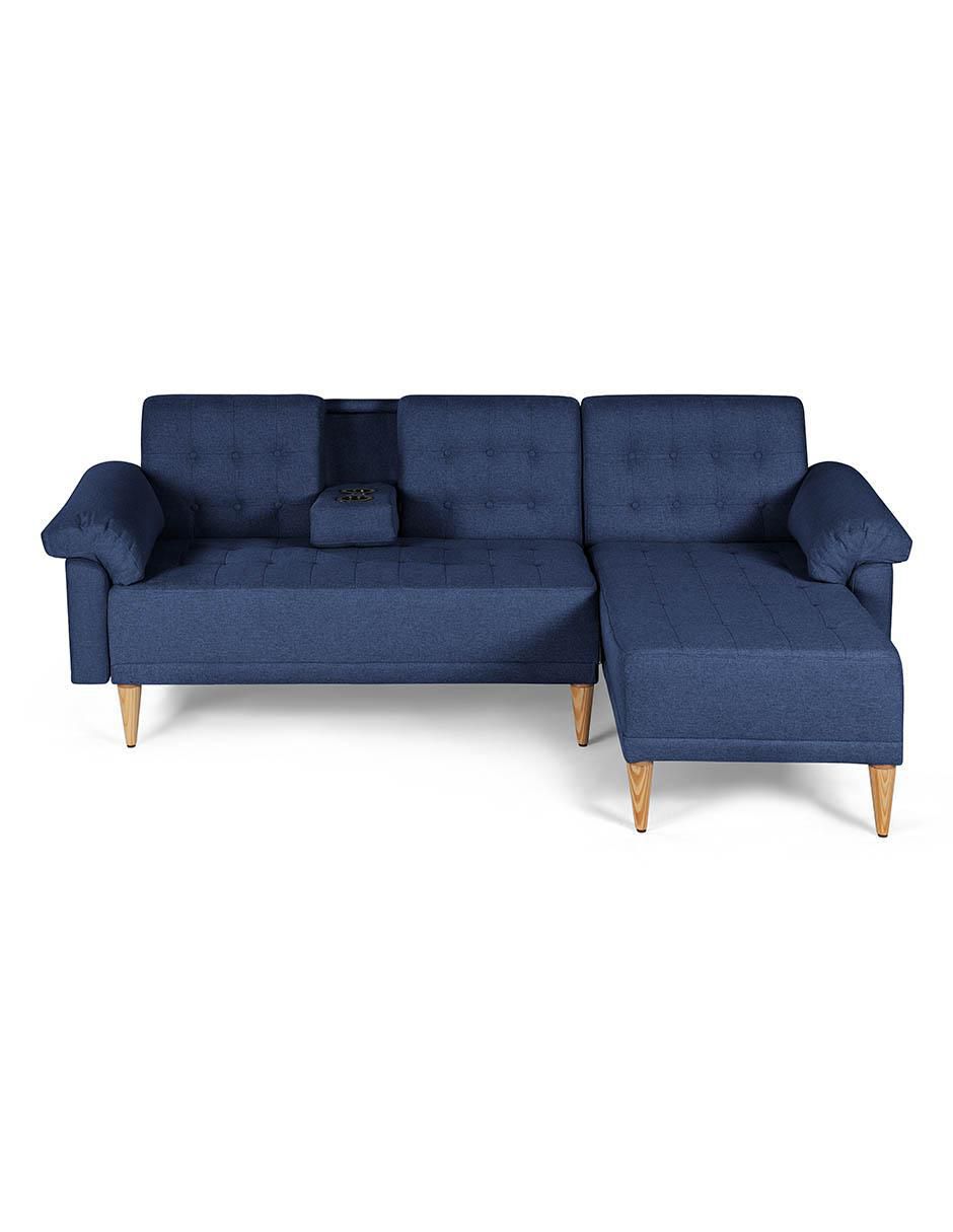 Sala Brunello con Memory Foam Reversible de lino