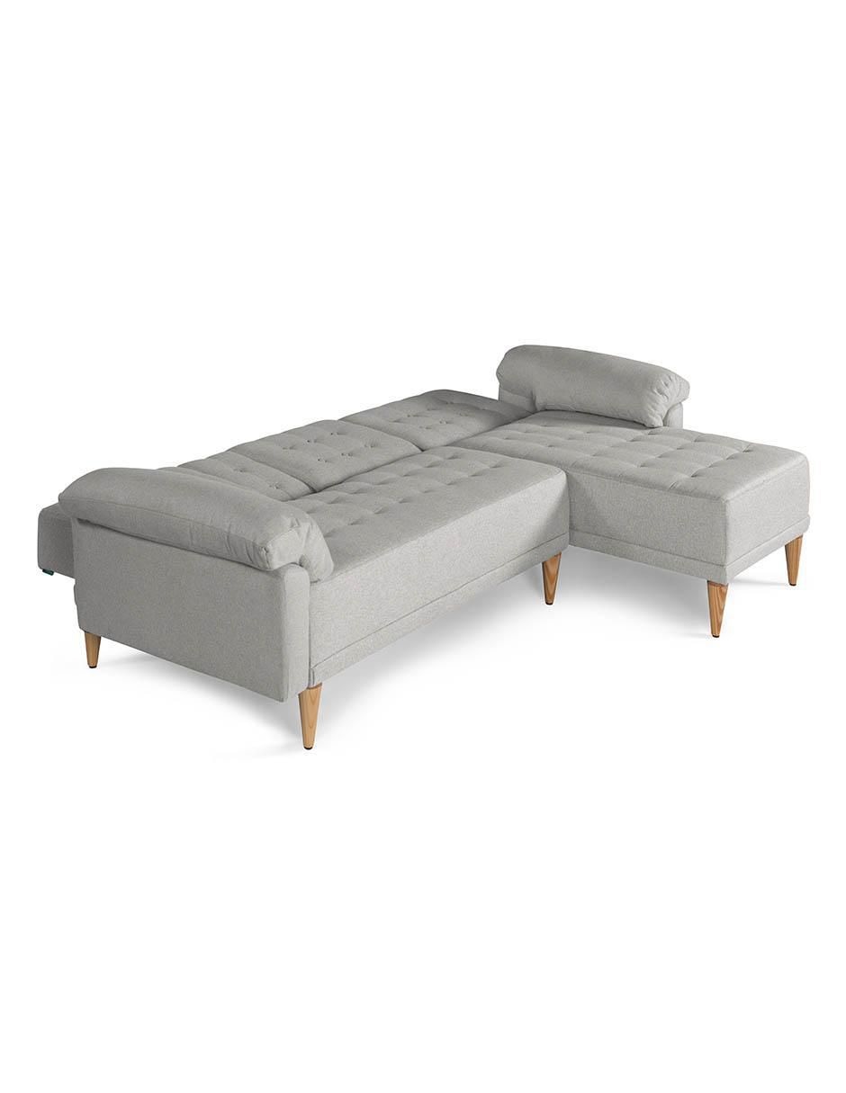 Sala Brunello con Memory Foam Reversible de lino 4