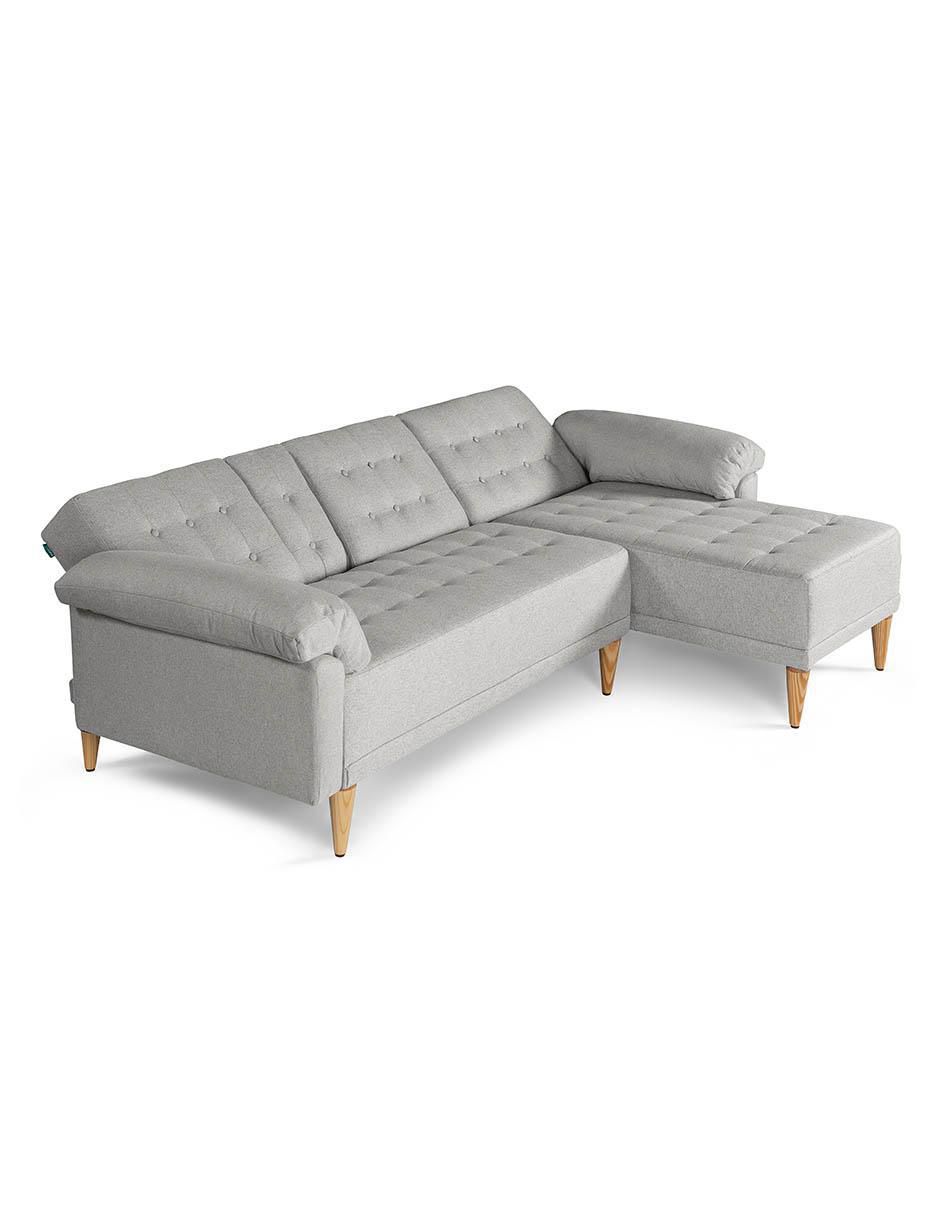 Sala Brunello con Memory Foam Reversible de lino 5