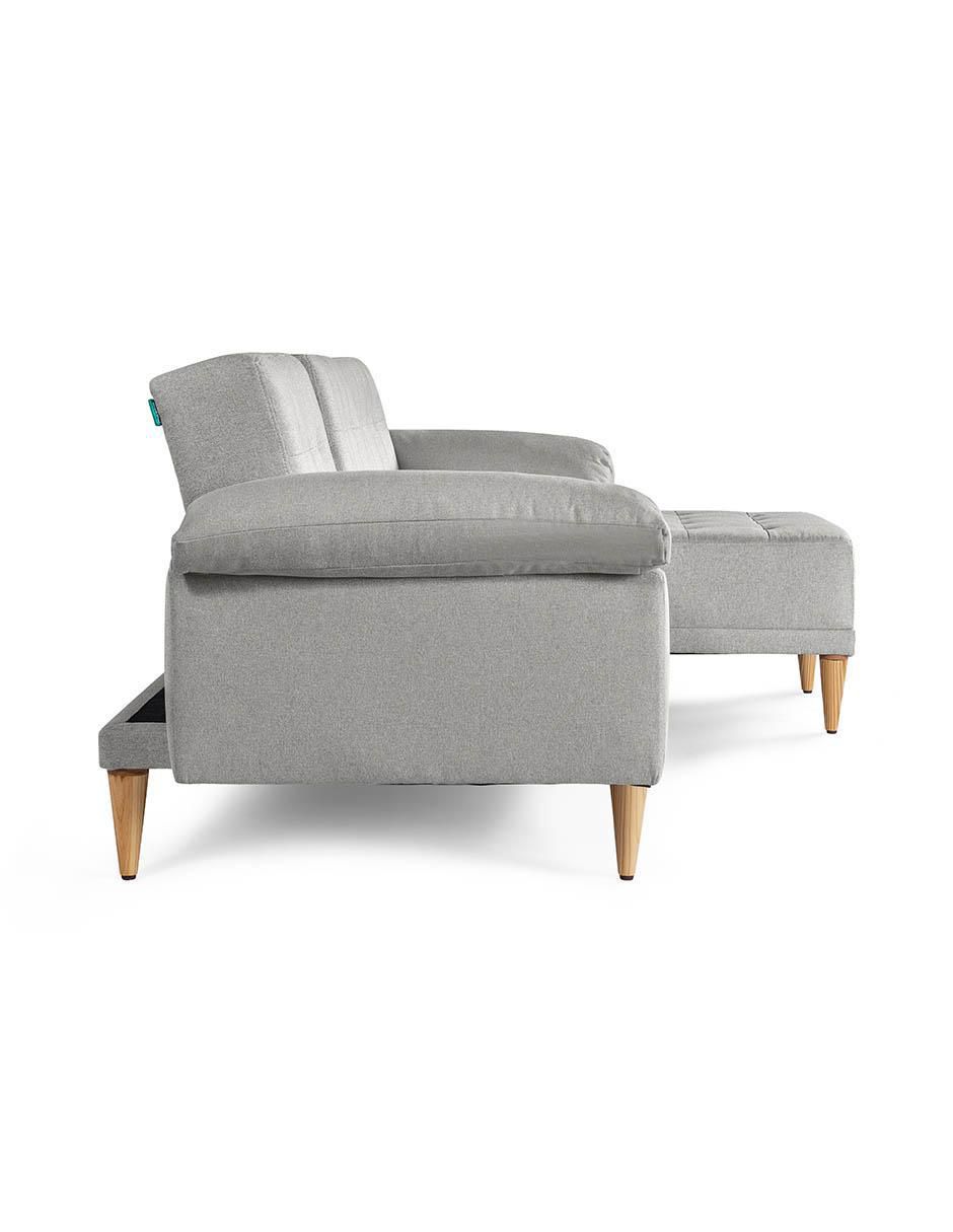 Sala Brunello con Memory Foam Reversible de lino 6