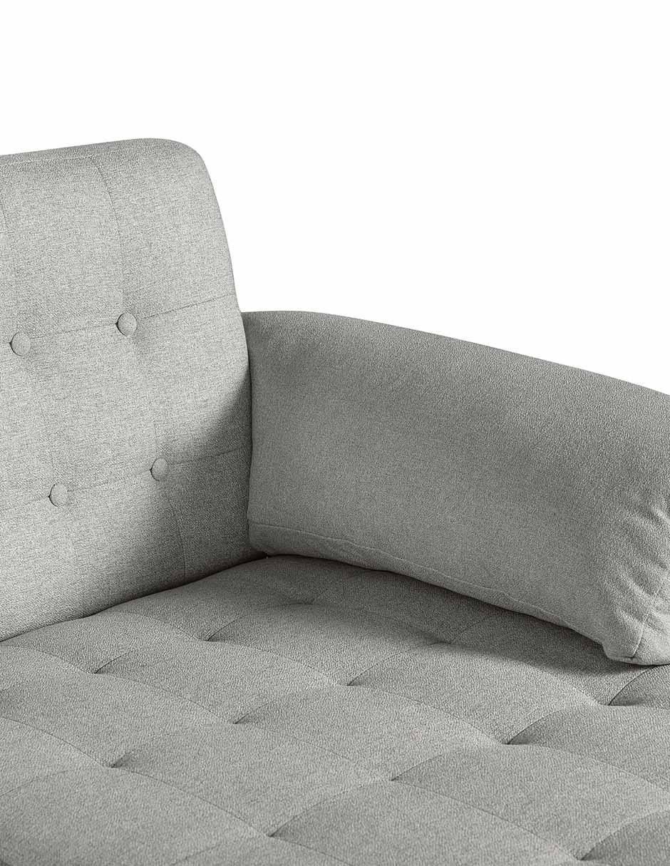 Sala Brunello con Memory Foam Reversible de lino 10