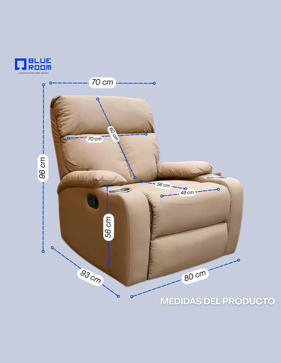 Reclinable de vinipiel 7