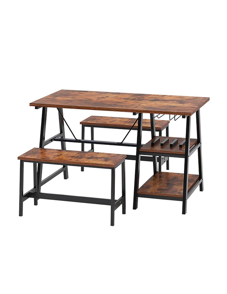 Mesa de comedor armable Dukka de mdf y melamina