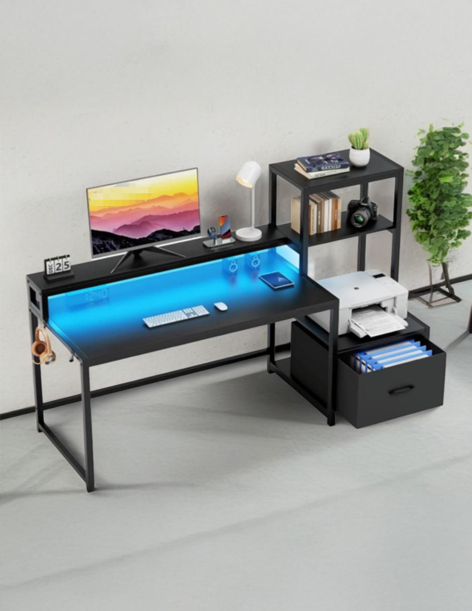 Escritorio armable Zeni de MDF 2