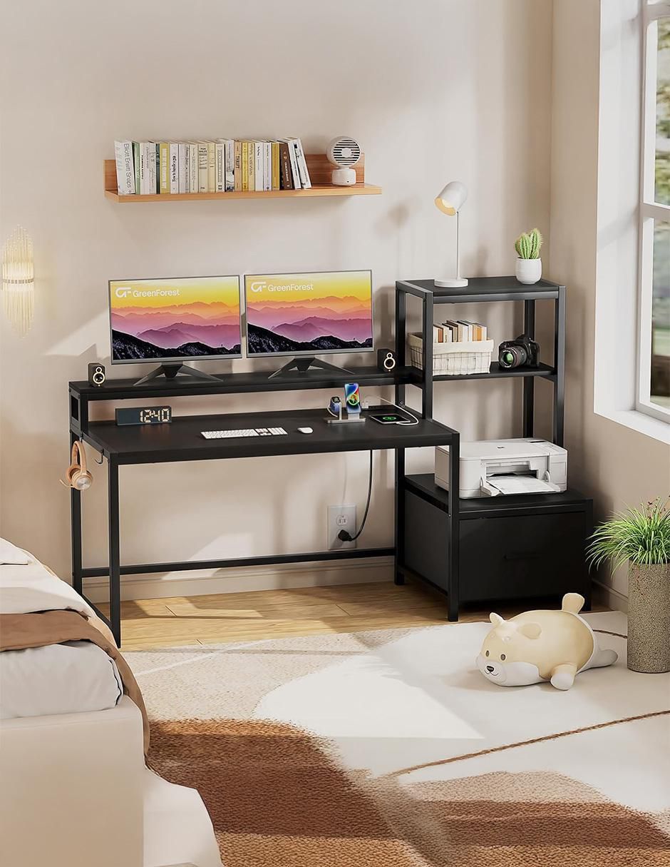 Escritorio armable Zeni de MDF 9
