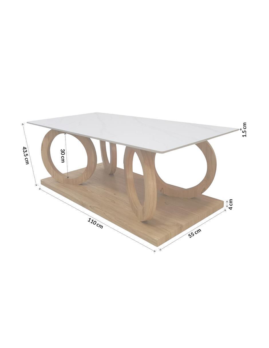 Mesa de centro armable Orbita 6