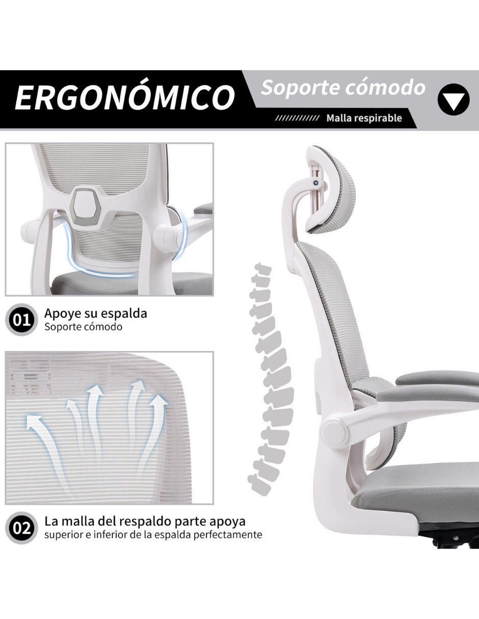 Silla escritorio Rusi de tela 3