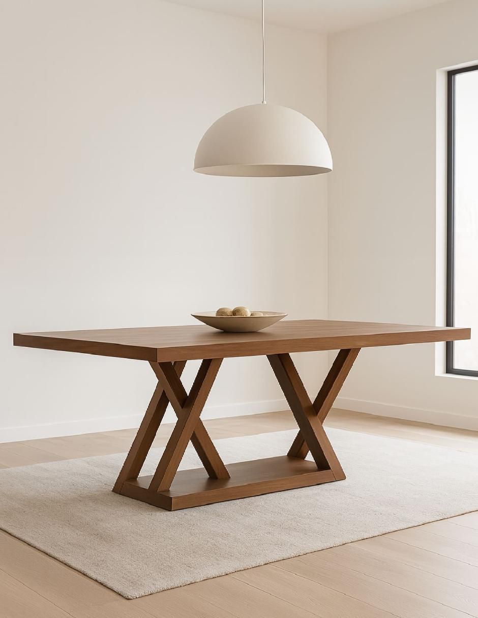 Mesa de comedor armable Andorra de MDF 4