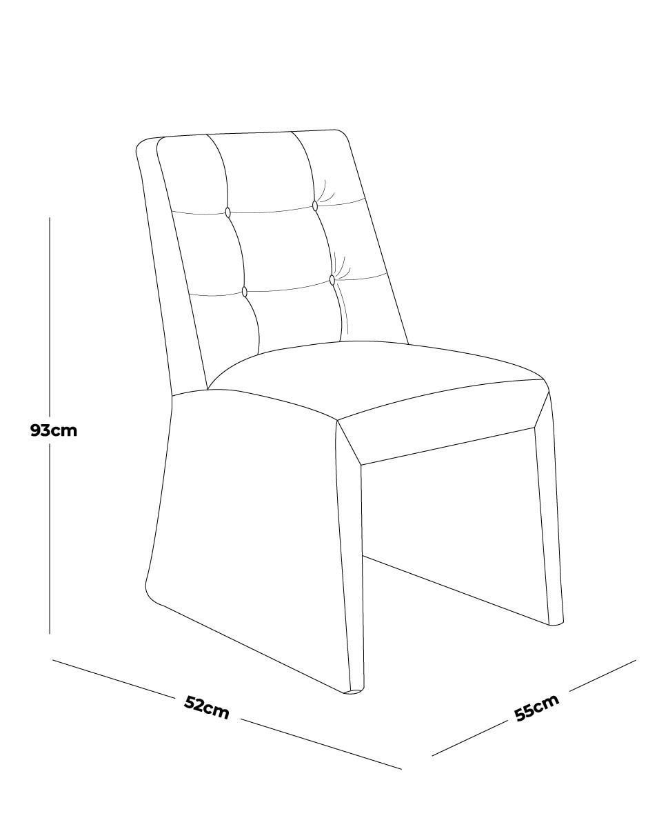 Silla Spezza de tela adulto 3