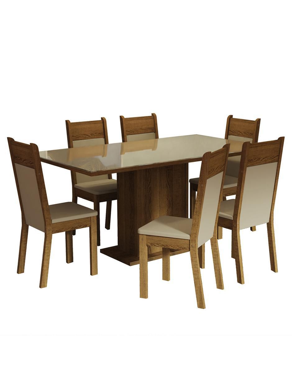 Comedor Francine para 6 personas