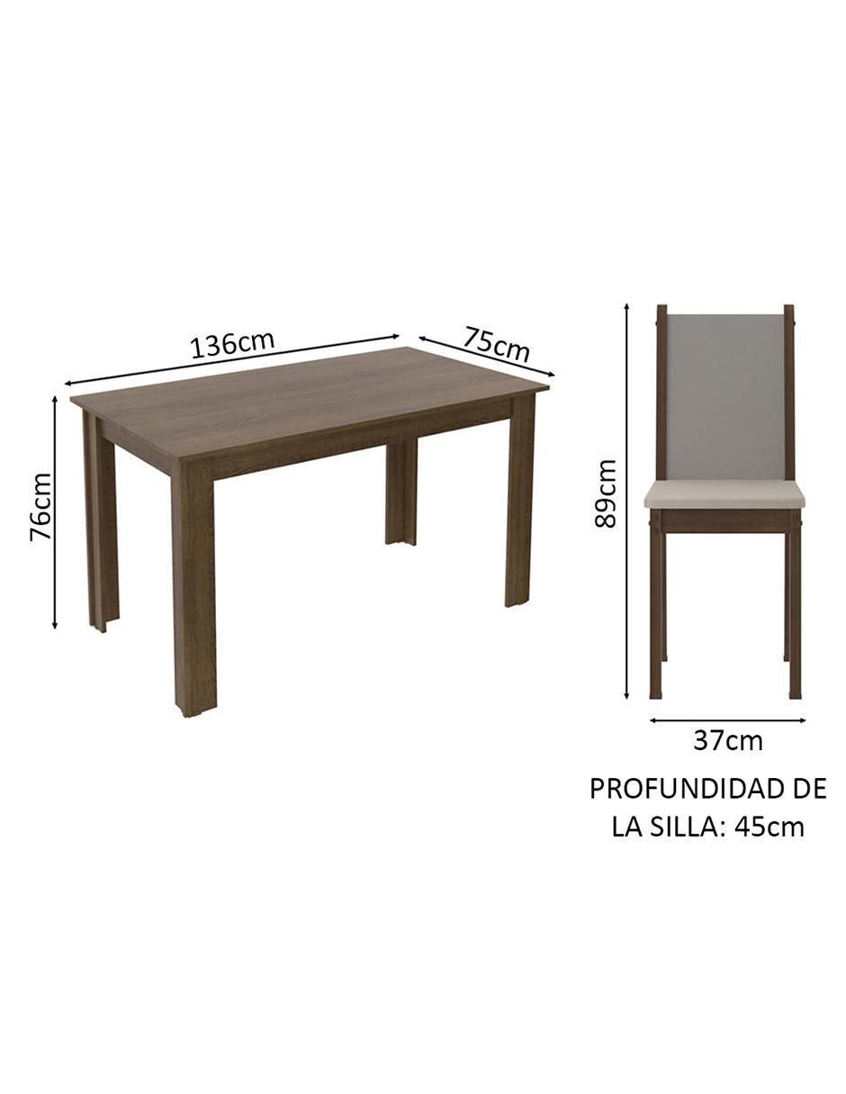 Comedor Bea para 4 personas 11