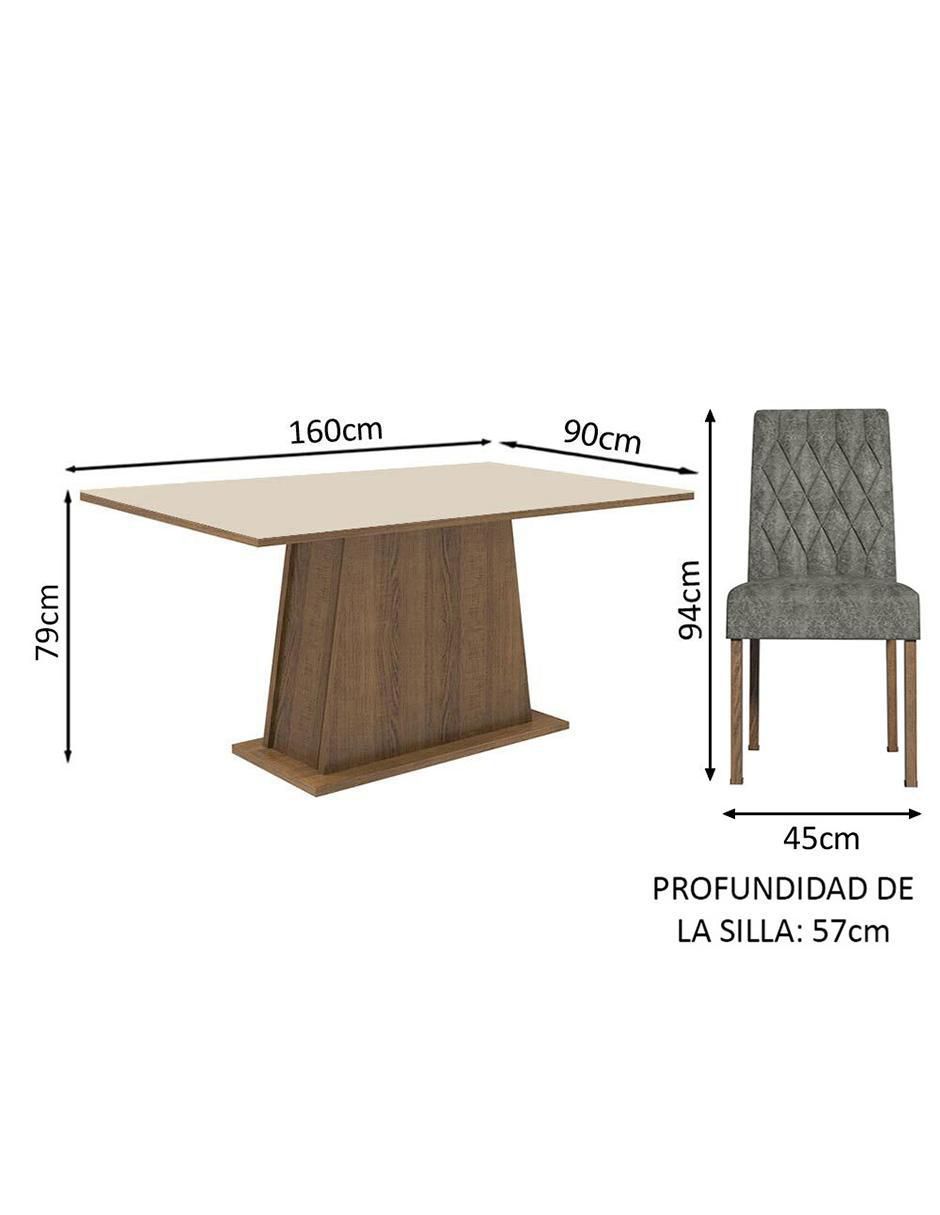Comedor Ashley para 4 personas 11