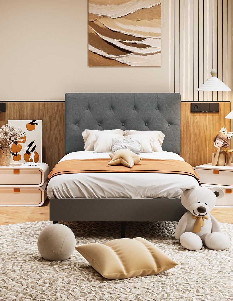 "cabecera/set cabecera" sí hydemu twin home make "de" madera