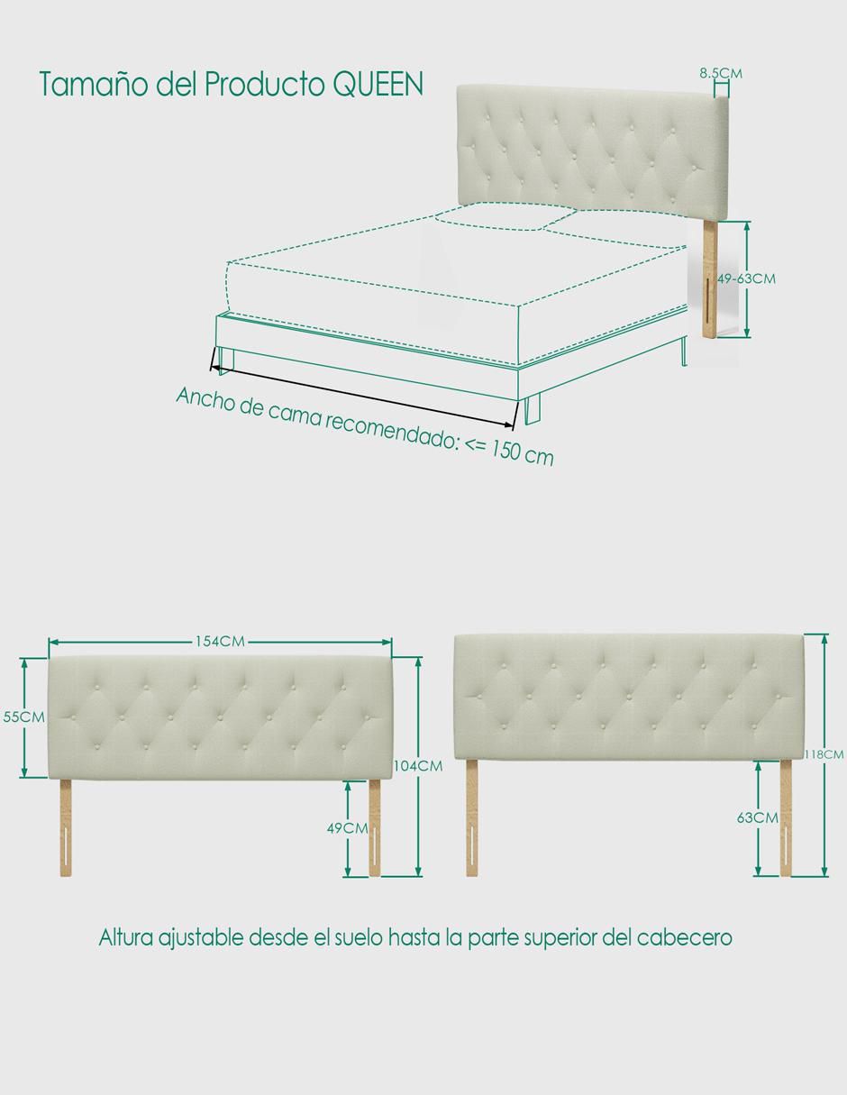 Cabecera armable Hydemu de madera 9