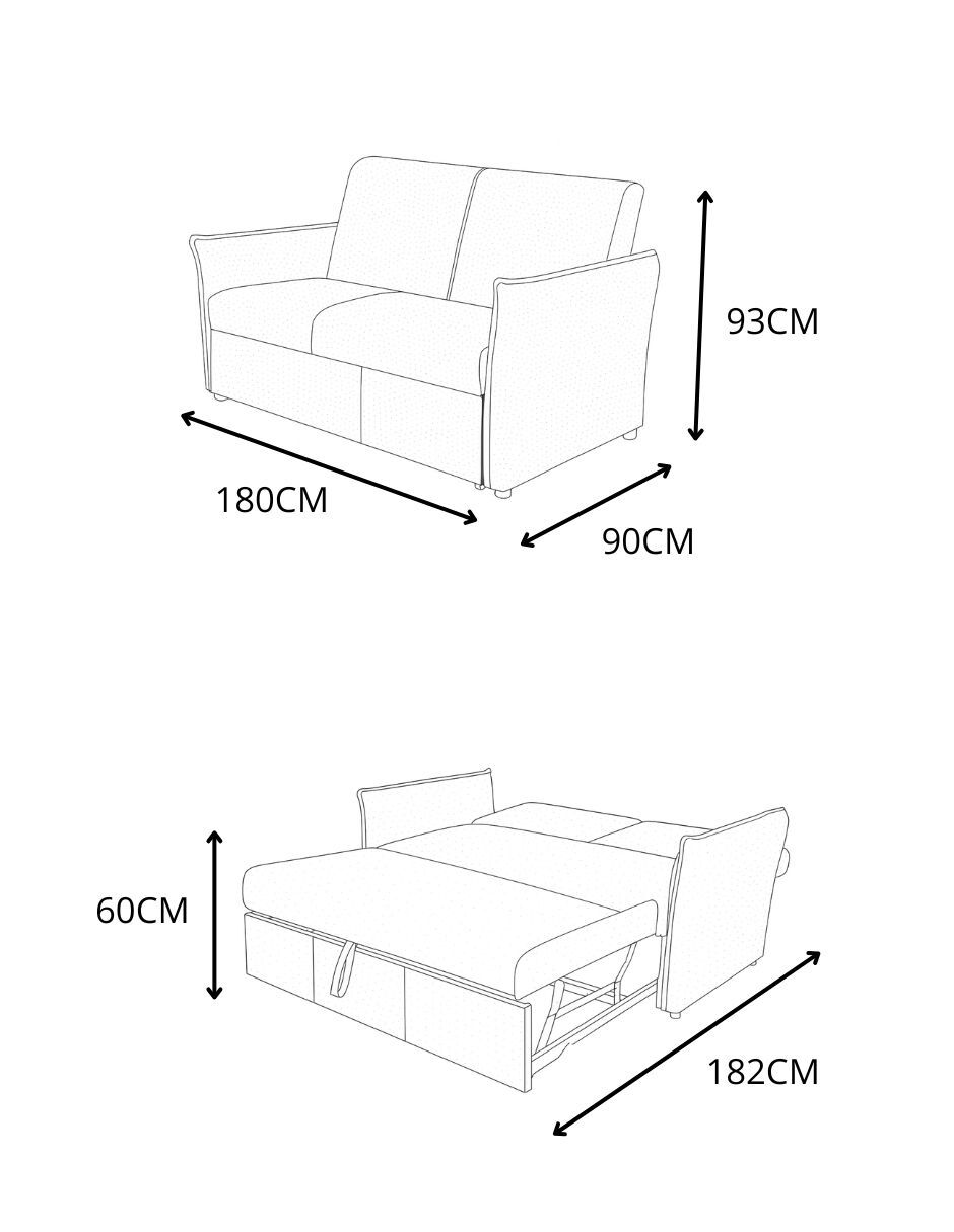Sofá cama Montana 5