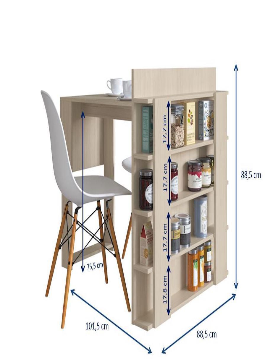 Mesa de actividades armable multifuncional Smart de MDP 5