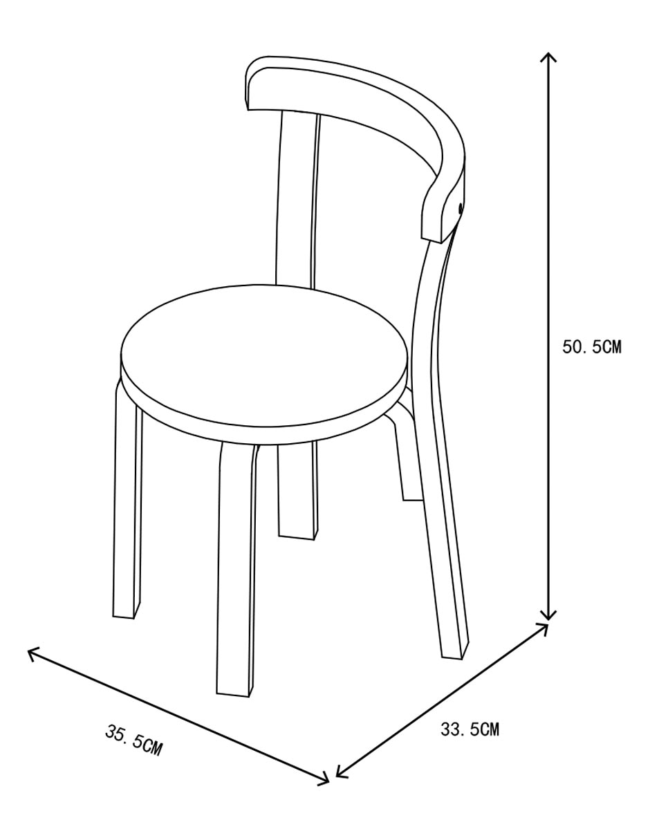 Silla Marshmallo madera 6