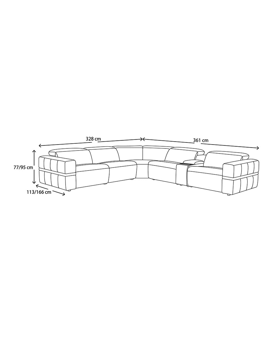 Sala modular de tela 15