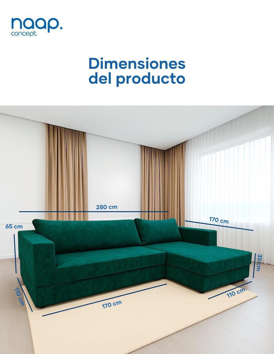 Sala modular Milán 2 Sillones tela catch de poliéster 8