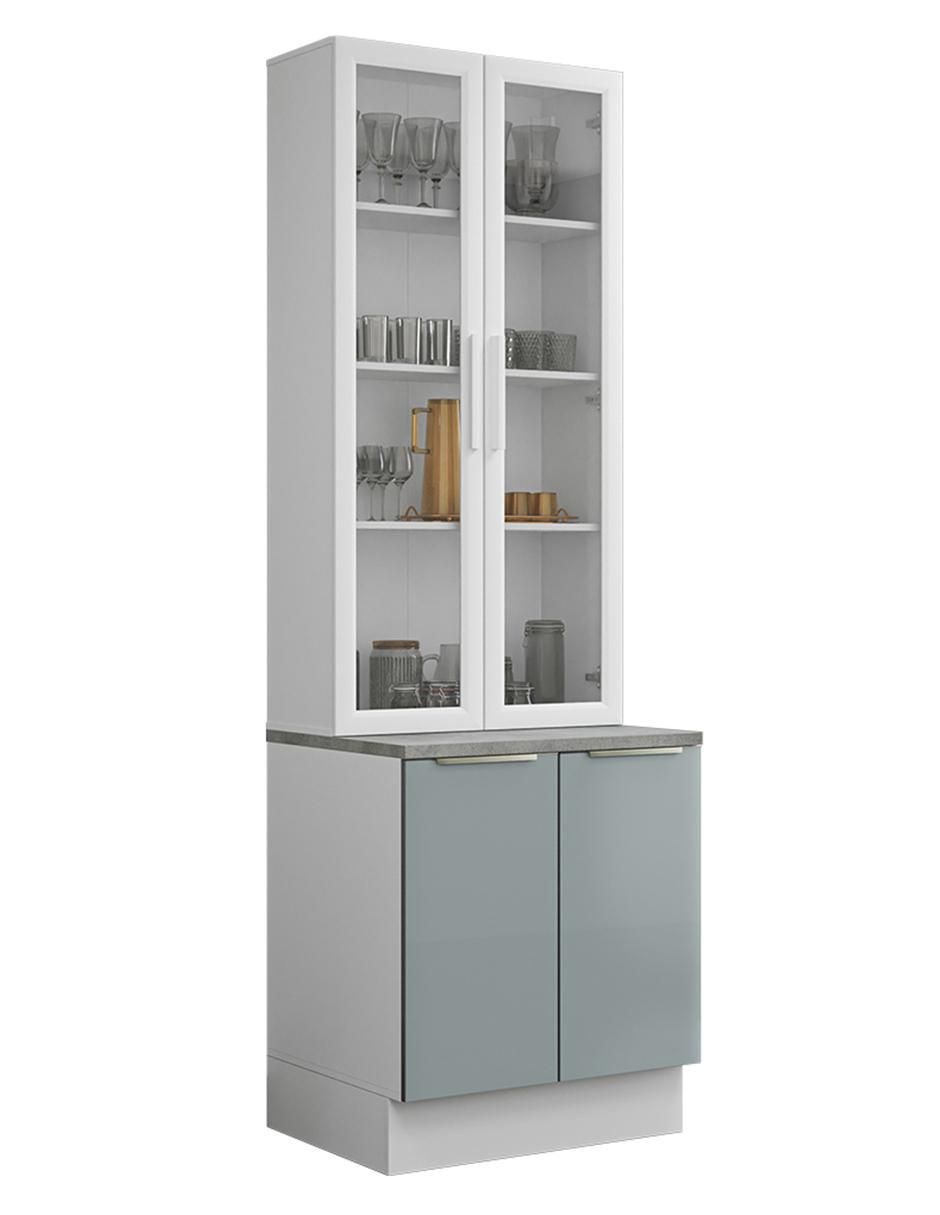Vitrina armable de aglomerado 2