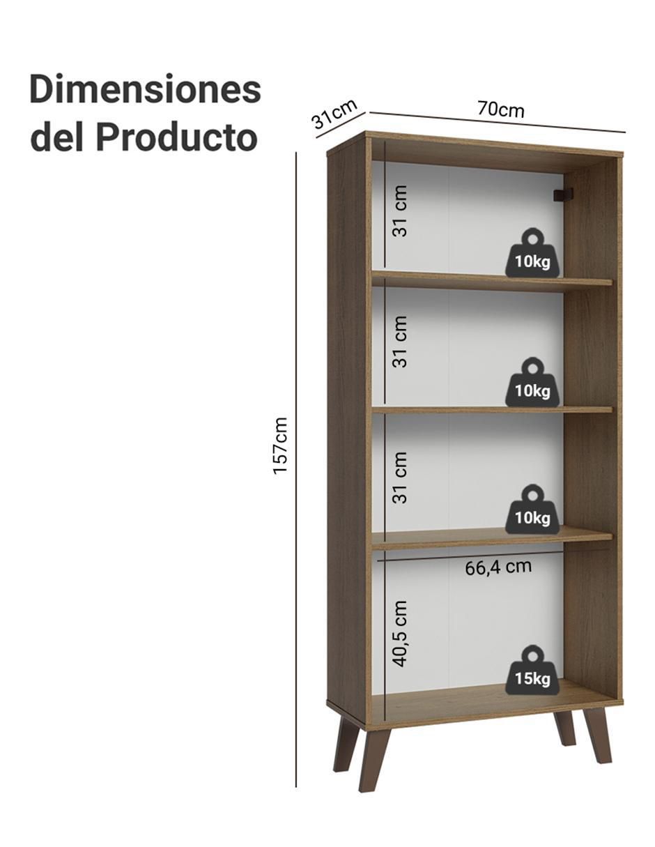 Vitrina armable de aglomerado 8