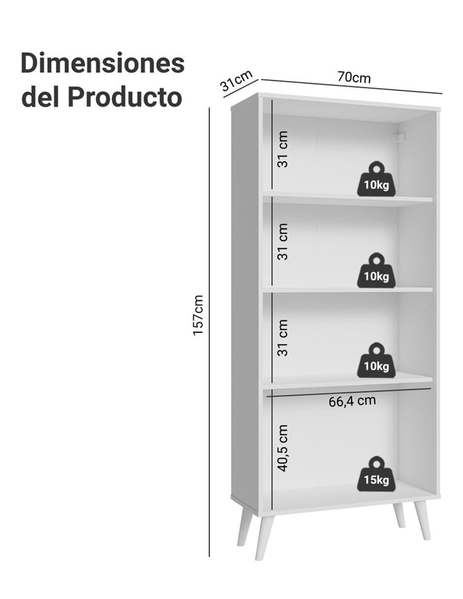 Vitrina armable de aglomerado 7
