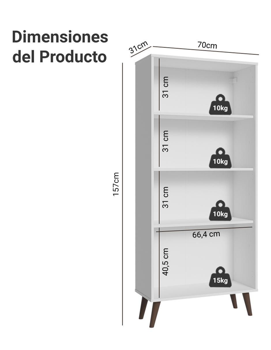Vitrina armable de aglomerado 7