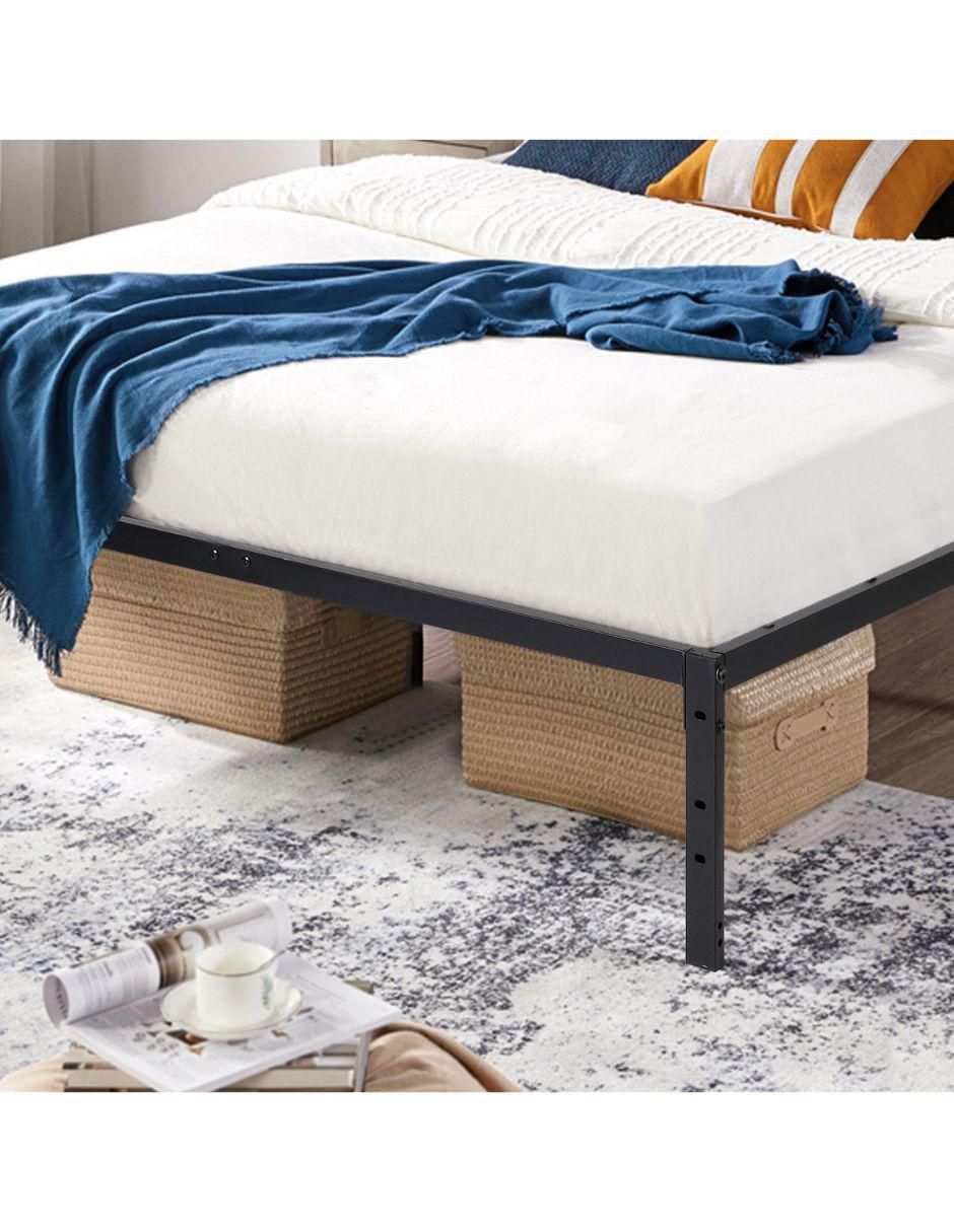 Base para cama armable Kiela de metal matrimonial 6