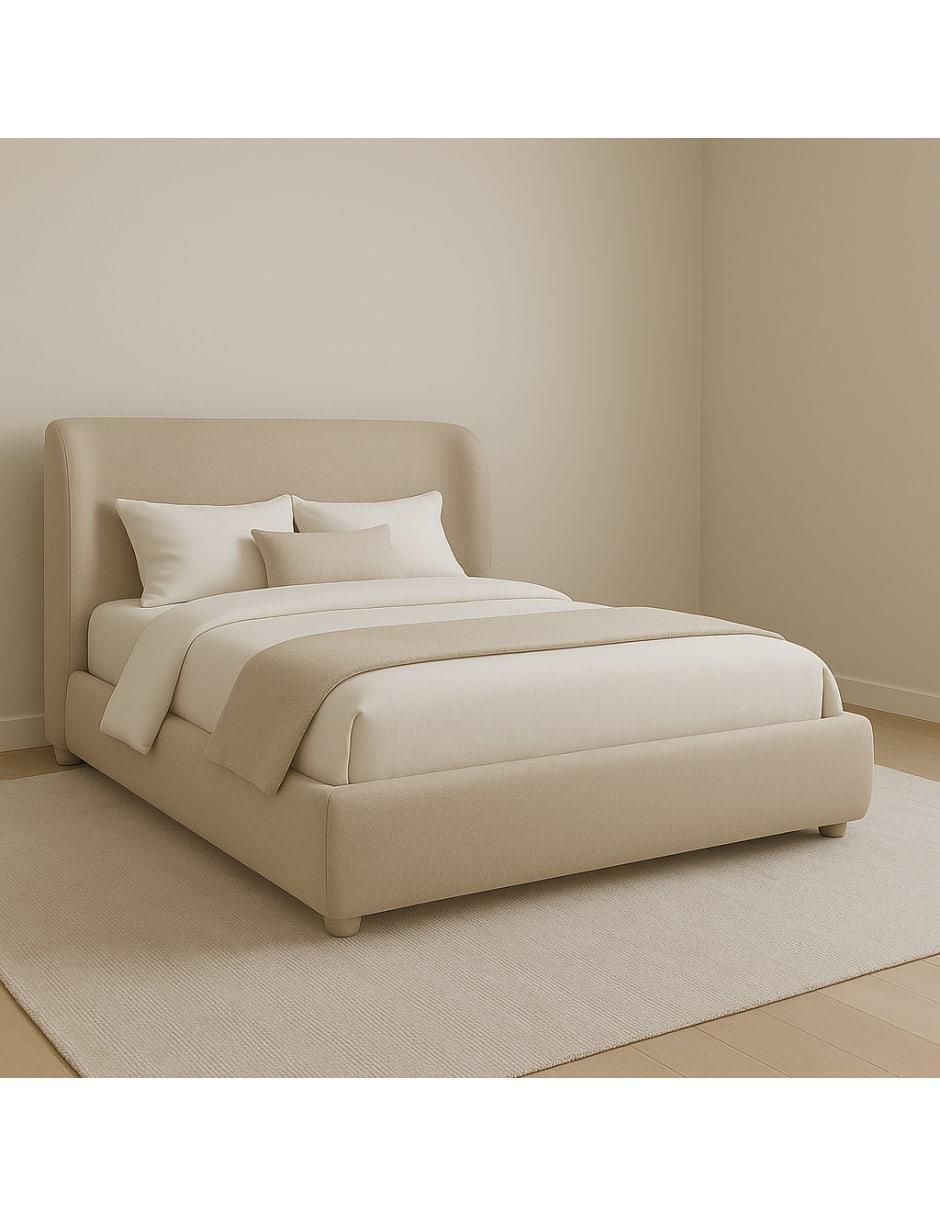 Cama Nicky de mdf queen size 5