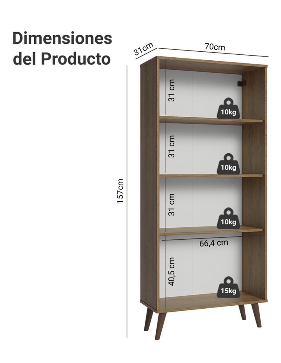 Vitrina armable de aglomerado 7