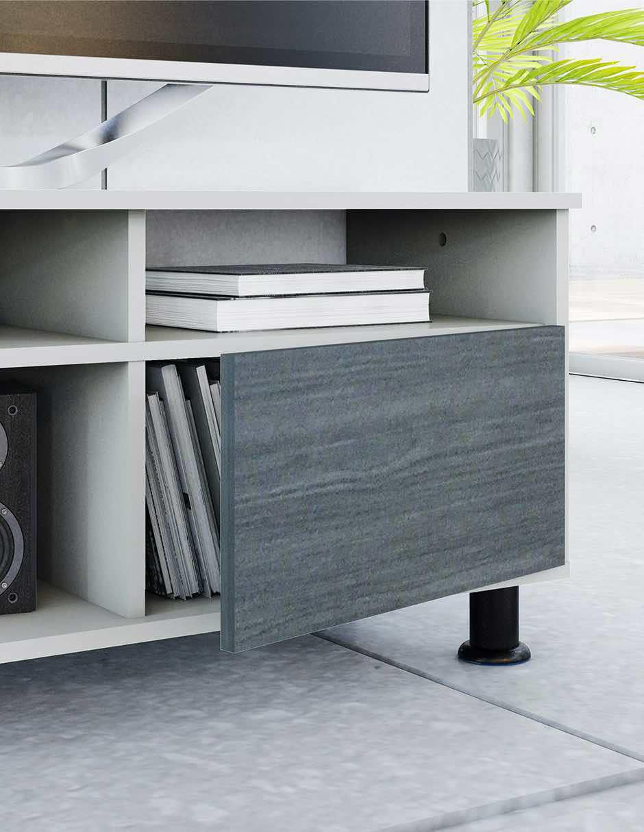 Mueble de tv armable 4