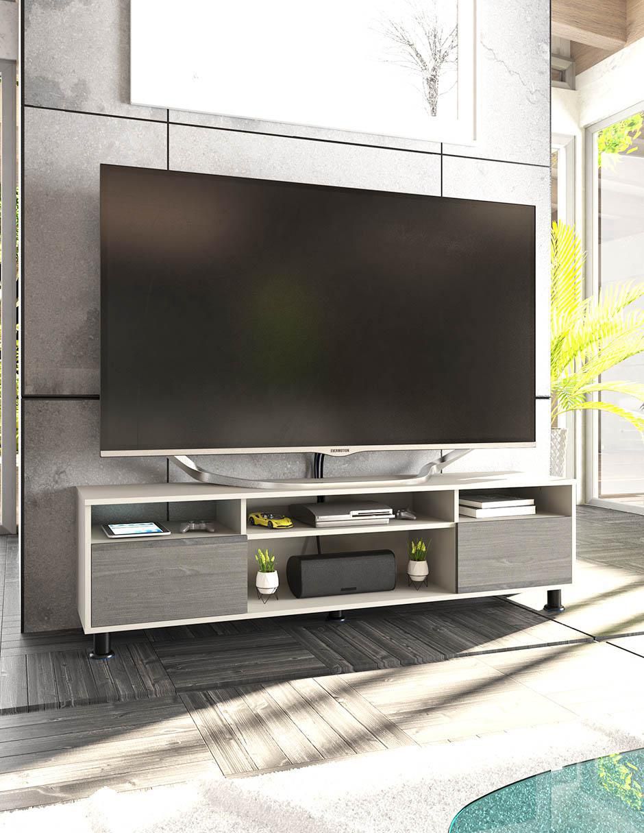 Mueble de tv armable 8