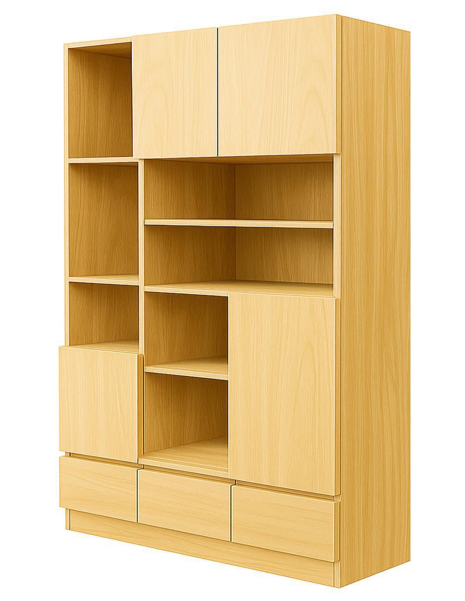 Librero armable de melamina 3