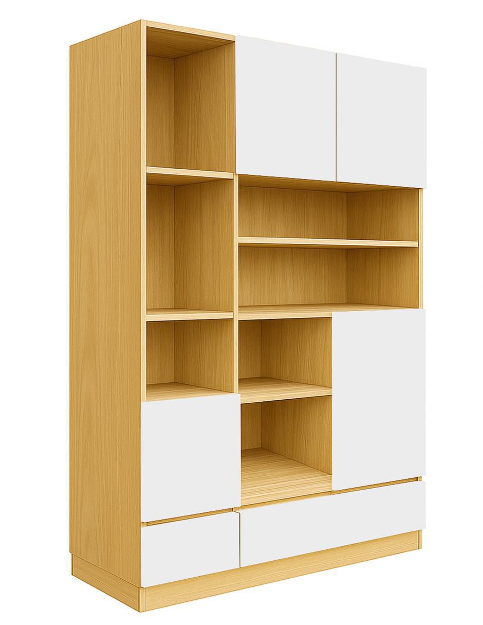 Librero armable de melamina 3