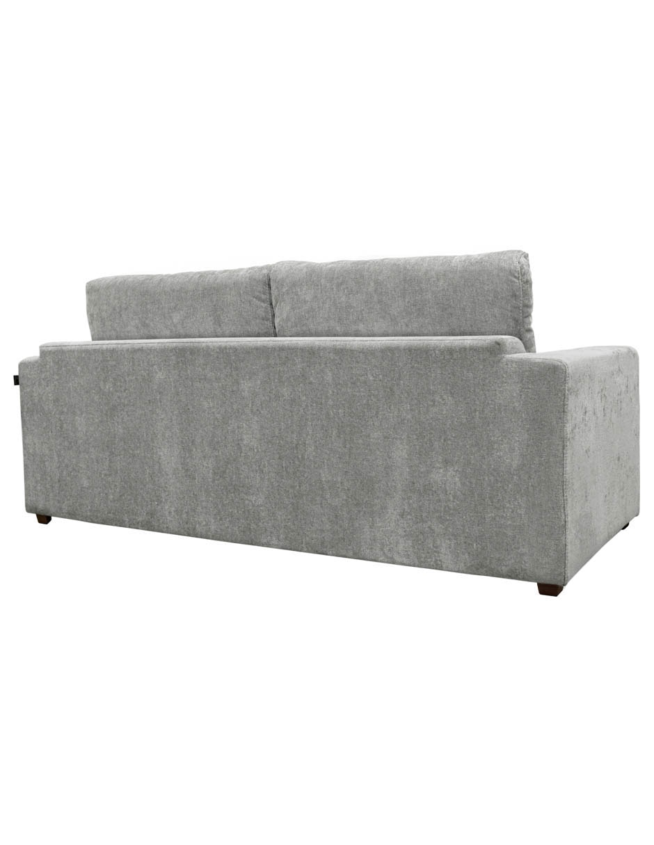 SOFÁ CAMA TRINITY 1 HERRAJE TELA, GRIS