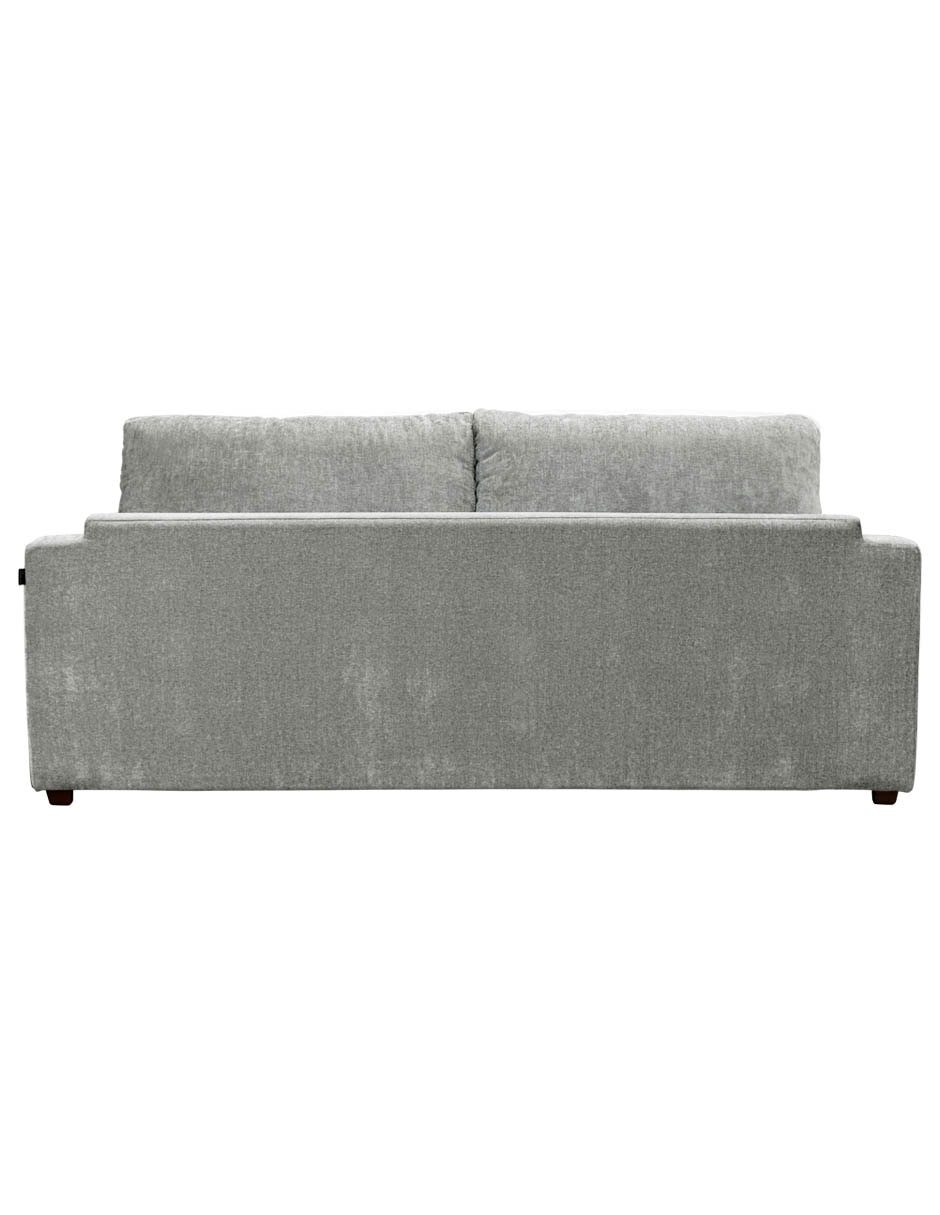 SOFÁ CAMA TRINITY 1 HERRAJE TELA, GRIS