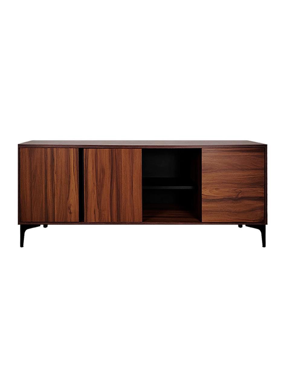 Mueble de TV armable Emir de melamina Mueble de TV armable Emir de melamina