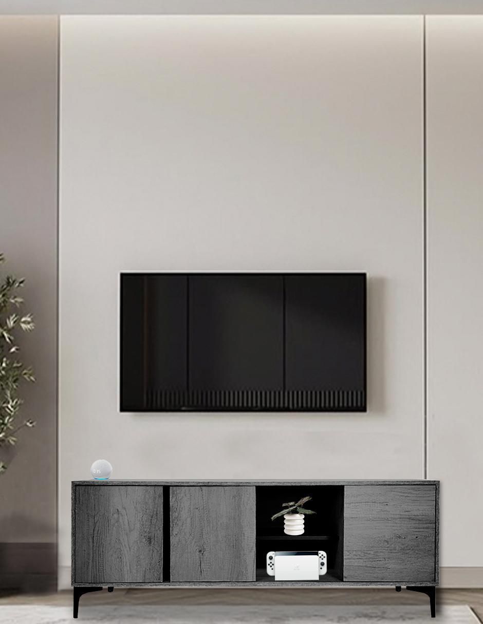 Mueble de TV armable Emir de melamina 5